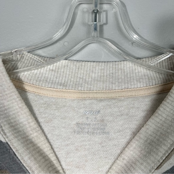 Aerie Oversized Camo Camouflage Brown & Gray Oversized Lounge Sweatshirt Small S - Picture 5 of 5